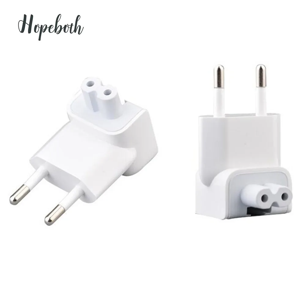 

200pcs Wall AC Detachable Electrical Euro EU Plug Duck Head Power Adapter for iPad iPhone USB Charger MacBook
