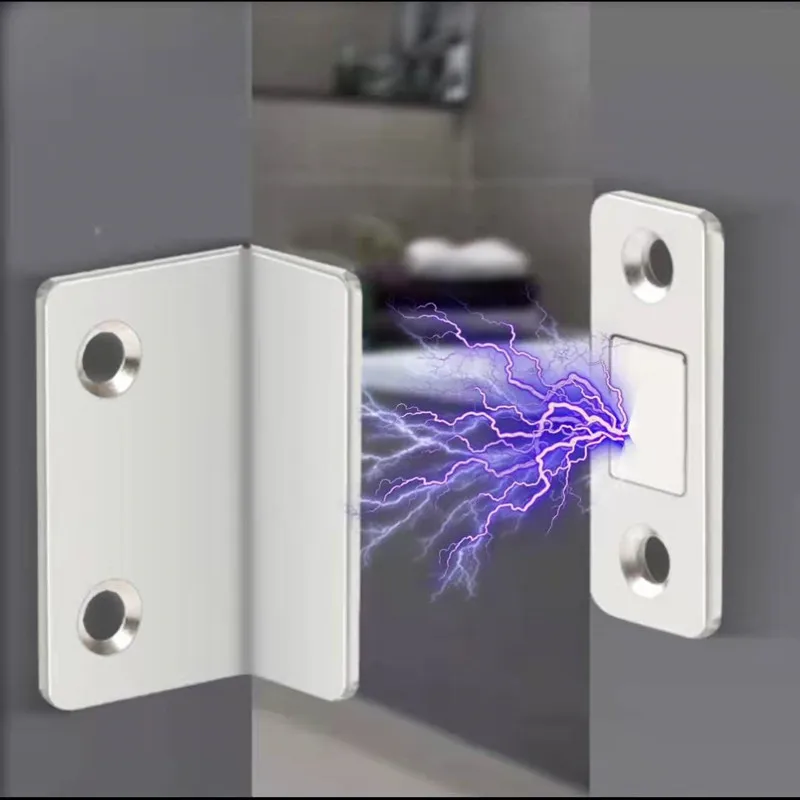 strong magnetic door stop cabinet closer catches home furniture fittings magnet wardrobes drawer bathroom kitchen accessories free global shipping