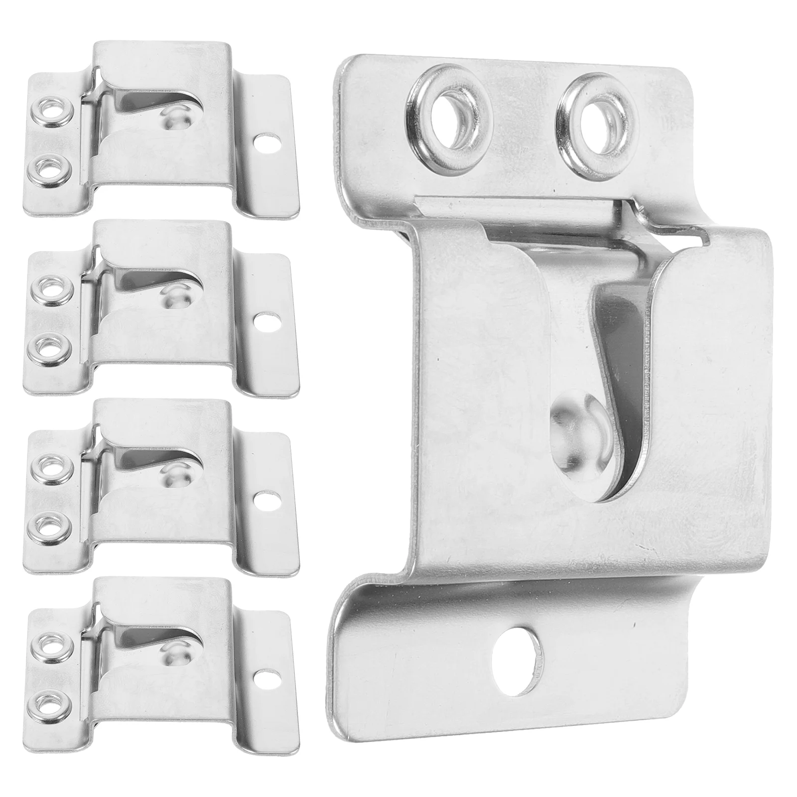 

5 Pcs Desktop Coat Hanger Hooks Microphone Clip Holder Metal Professional Accessories
