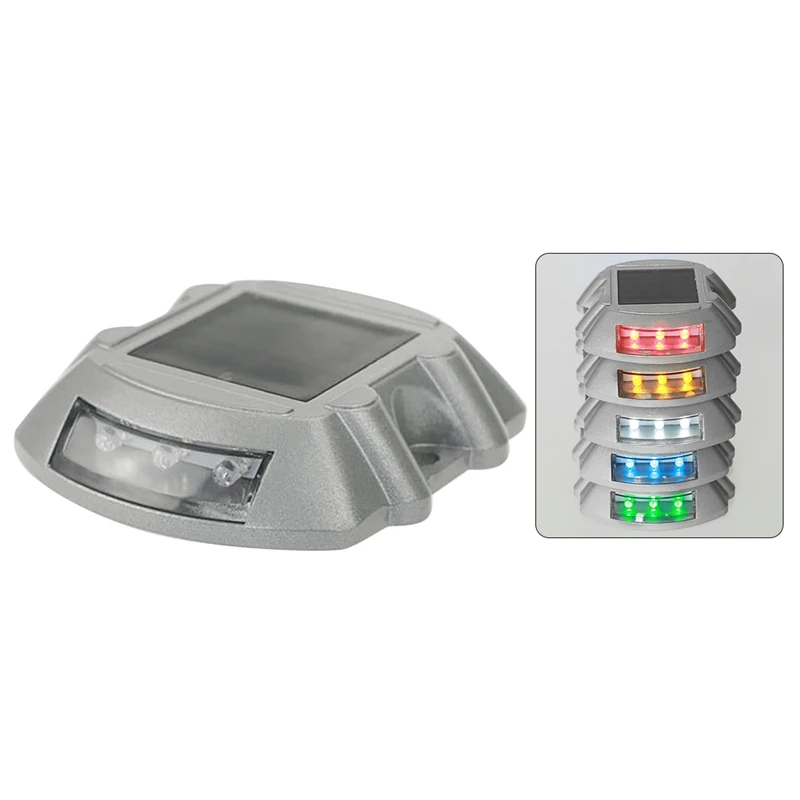 

Solar Dock Light Driveway Lights Outdoor 6 Pack Solar Deck Lights Warning Lights For Driveway Garden Pathway Step