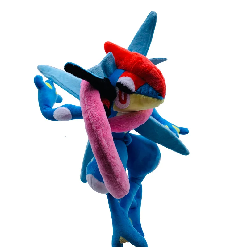 TAKARA TOMY Pokemon 30cm Cute Greninja Plush Toy Stuffed Anime Ninja Frog Doll Home Decor Christmas Gift For Child Kids - купить по