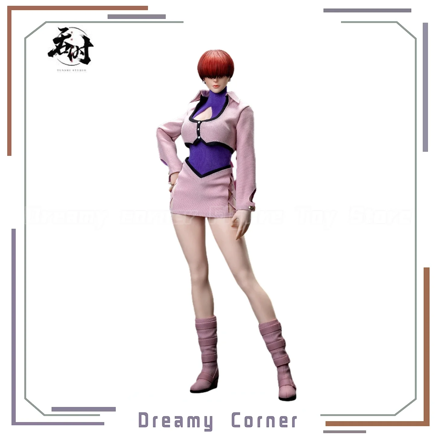Фото В наличии: Фигурка Шерми из игры THE KING OF FIGHTERS '97 от Tunshi Studio, масштаб 1/6. №4