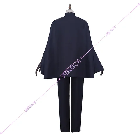 Парик для косплея из аниме «джутсу касин» сезон 2 Zenin маки, короткая зеленая накидка с татуировкой и темно-синей дугой