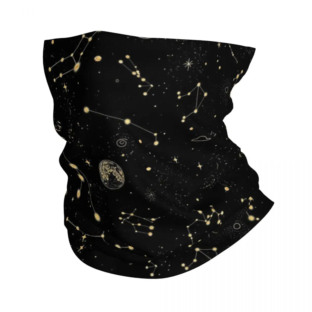 

Into The Galaxy Bandana Neck Cover Printed Occult Witch Magic Constellation Mask Scarf Multi-use Headwear Running Adult Washable