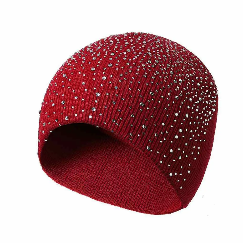 

Beanie Hat for Women Men Winter Hat Knitted Autumn Skullies Hat Unisex Ladies Warm Bonnet Cap Korean Black Red Cap