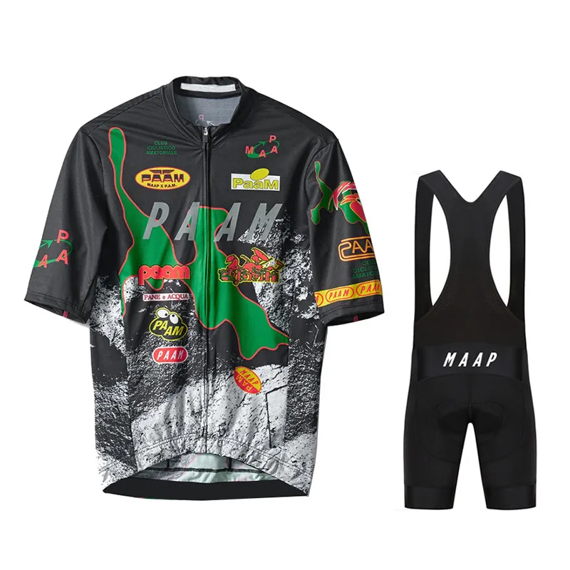 

2023 MAAP Men's Cycling Clothing Summer Short Sleeve Cycling jersey Sets MTB Bike Suit Bicycle Bike Clothes Ropa Ciclismo Hombre