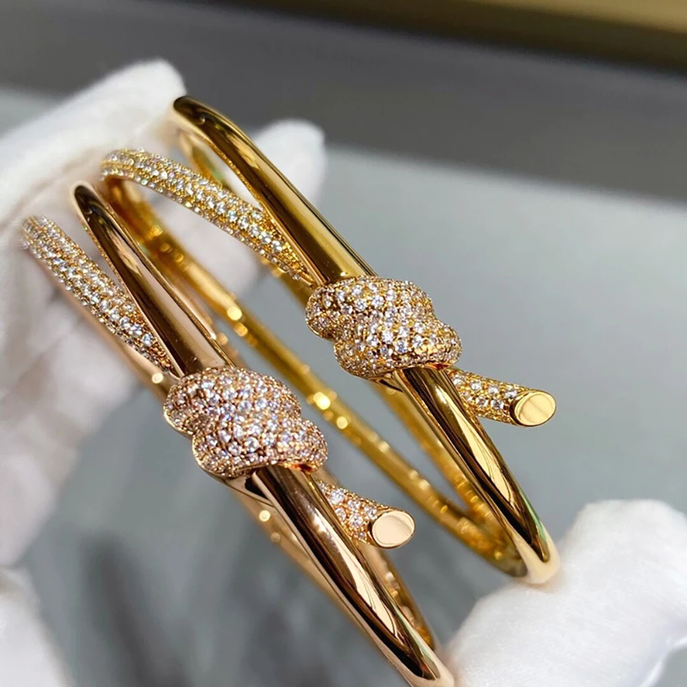 

2023 New rope knot bracelet women's high-end fashion luxury brand high-quality jewelry party bracelets