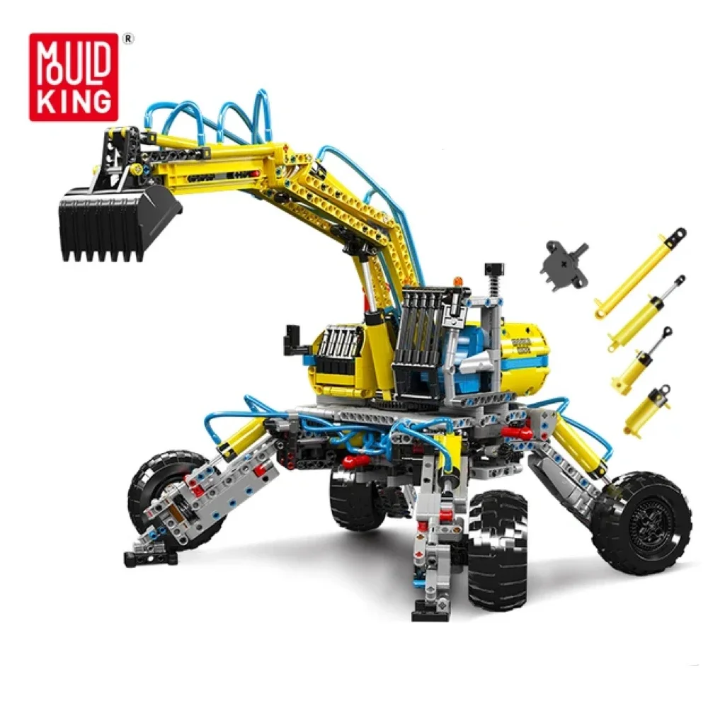 17060 технический вездеходный экскаватор Mold KING модельные комплекты с