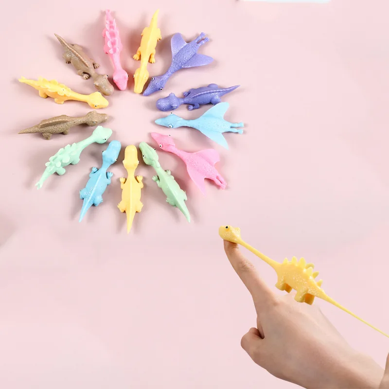 10 шт. катапульта запуск динозавров забавная хитрая рогатка тренировочная для