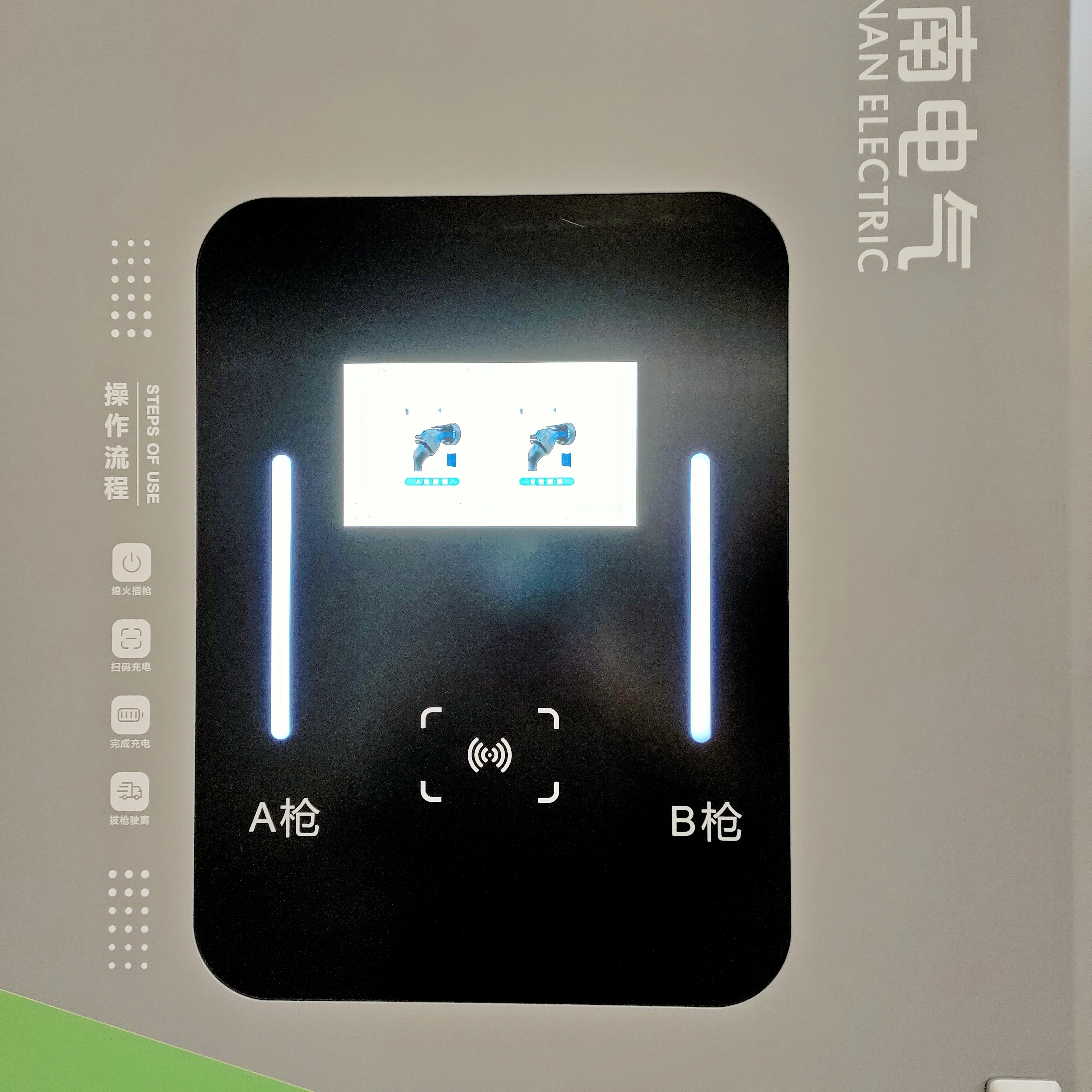 240 кВт CE Двойные вилки CCS1 CCS2 Стация быстрой зарядки постоянного тока для