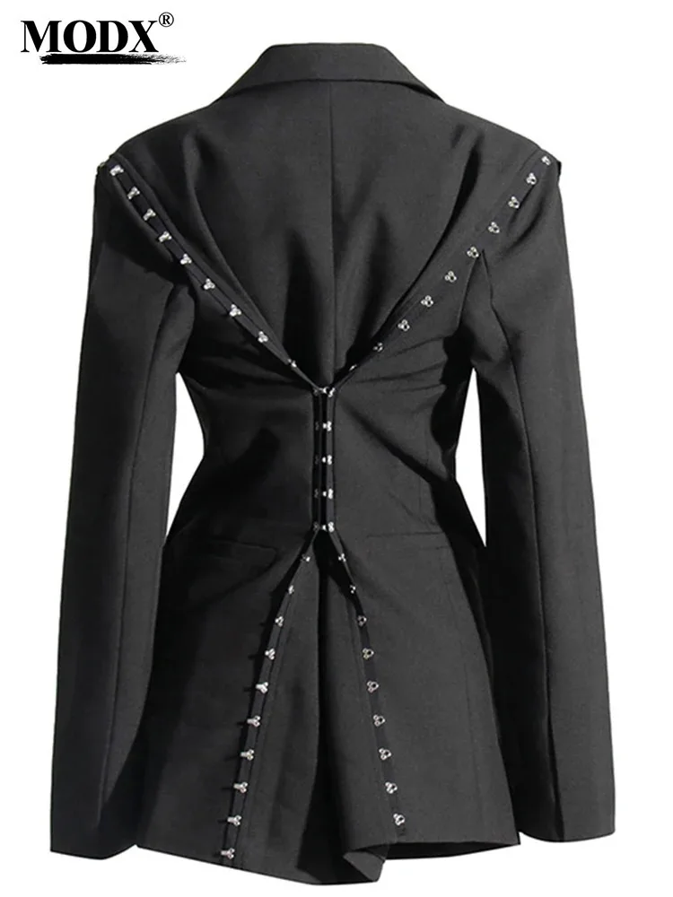 [MODX] корейский Повседневный пиджак тренд 2024 новый дизайн ощущение структурная