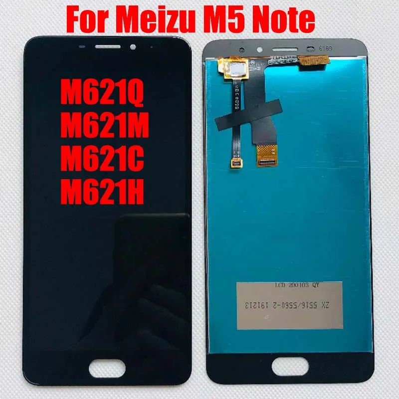 

5,5 "для Meizu m5 note M621Q M621M M621C M621H / Meilan Note 5 ЖК-дисплей Панель Матричный Модуль