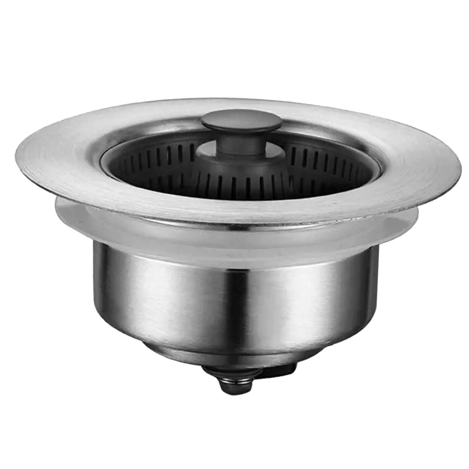 

2 в 1 Раковина пробка-фильтр из нержавеющей стали непосредственно заменяет Универсальный фильтр штепсельной вилки Подходит для 3 дюймовый сливной отверстий