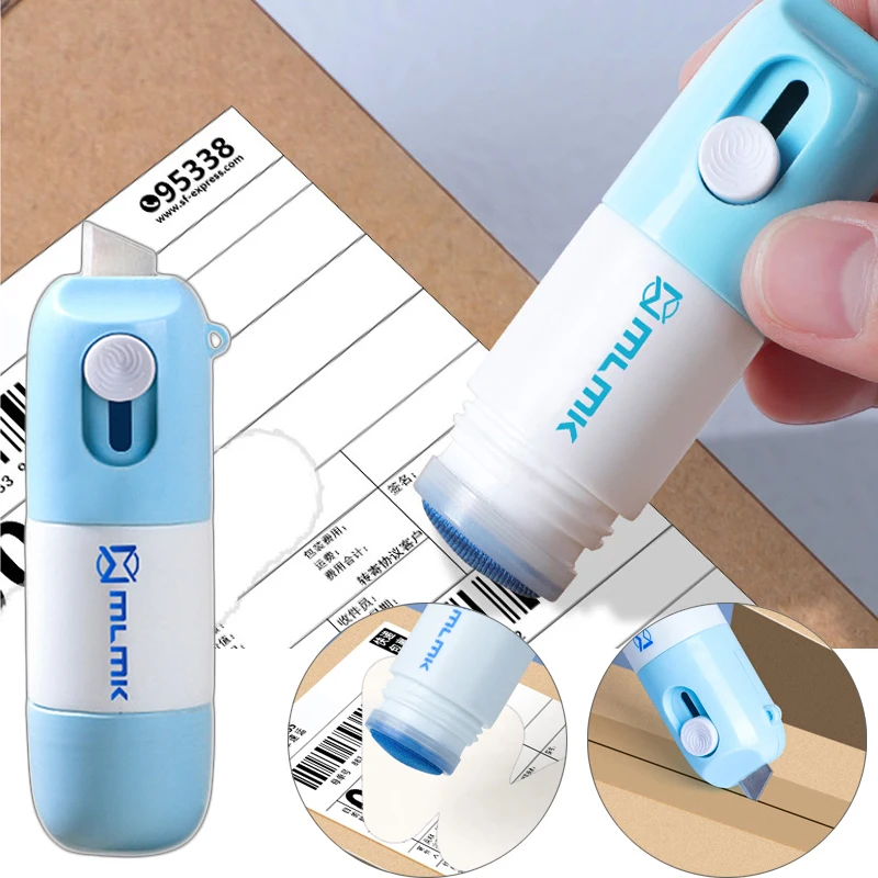 

Выдвижной вертикальный жидкость для коррекции термобумаги с ножом для распаковки информации об личных данных с защитой от кражи