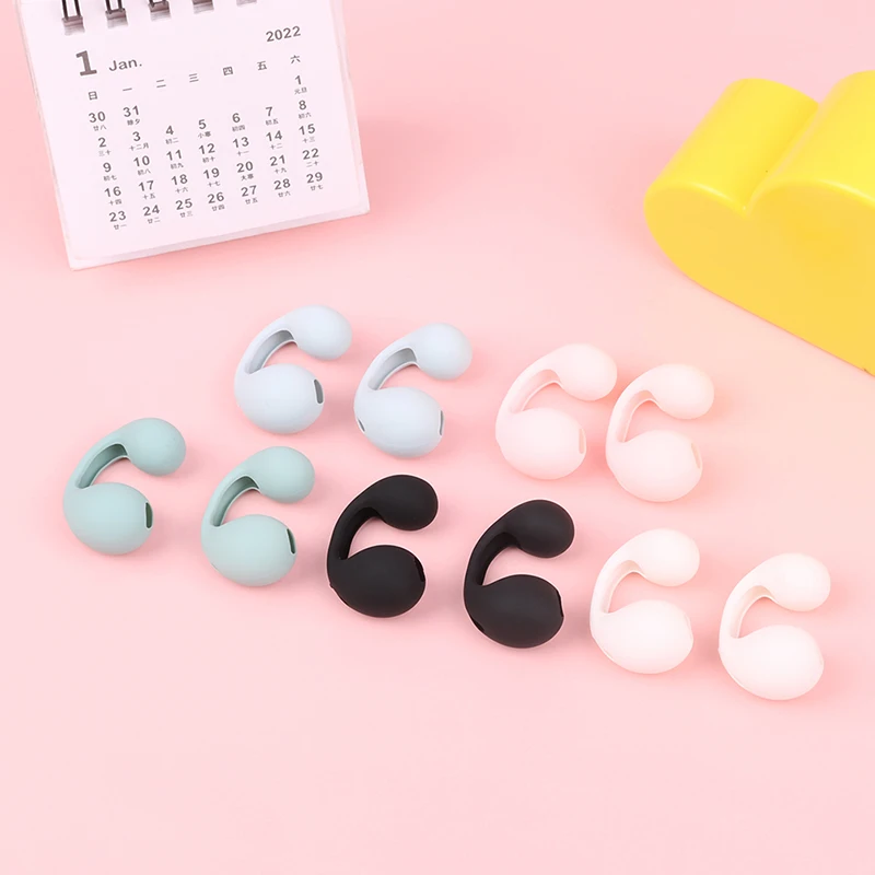 

1 Pair Case For Ambie Sound Earcuffs AM-TW01 1:1 Case Bluetooth Earphones Replacement Earmuffs Protect Silicone Cover Case