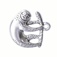 5pcslot cute silver color kise charms animal alloy pendant for necklace earrings bracelet jewelry making diy accessories
