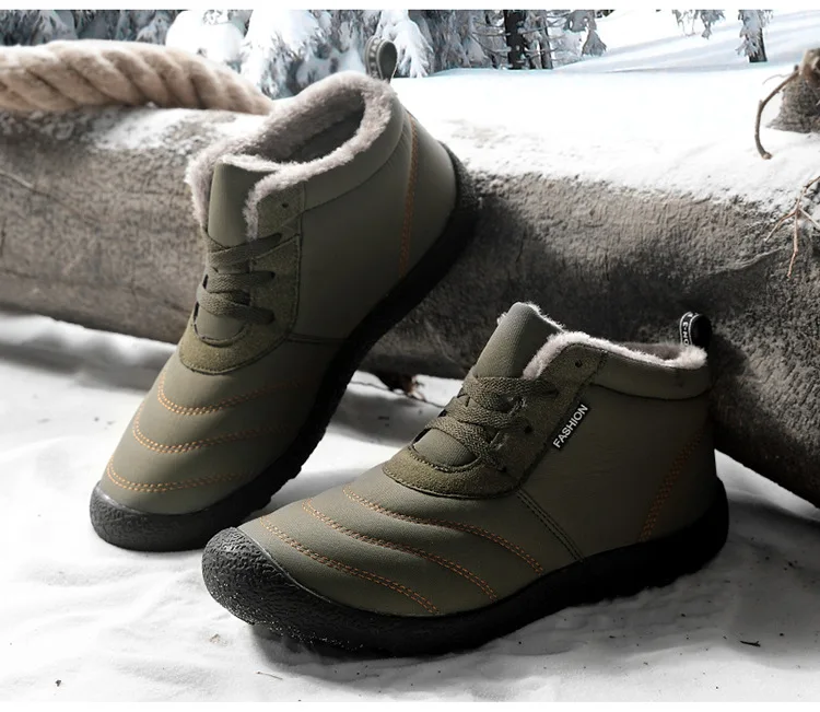 

Мужские зимние ботинки, Уличная обувь для мужчин, кроссовки для мужчин, зимняя обувь, Botines Tenis, теплые пушистые мужские Ботильоны botas hombre