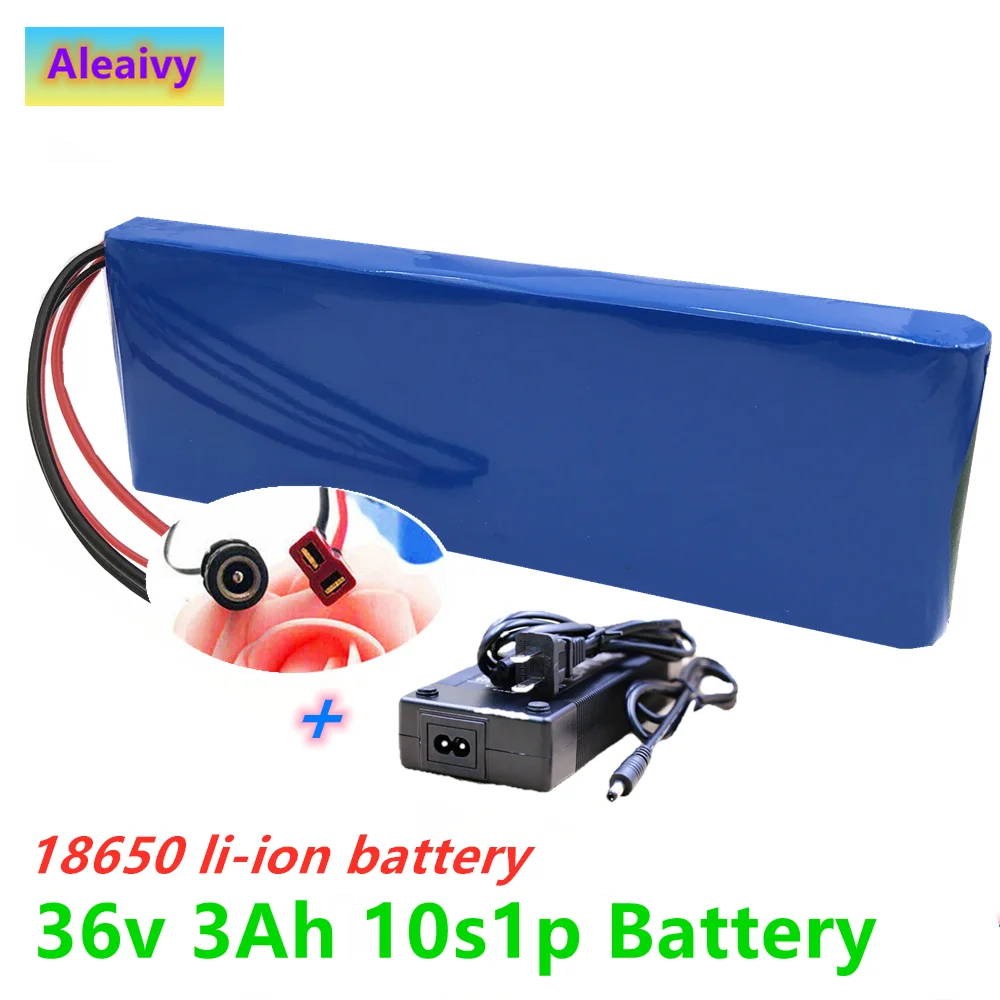 

Новый аккумулятор 36 В 10S1P 3Ah 42V 3200mah 18650 Iithium, литий-ионный аккумулятор для электровелосипеда, электромобиля, скутера 20A BMS 500W