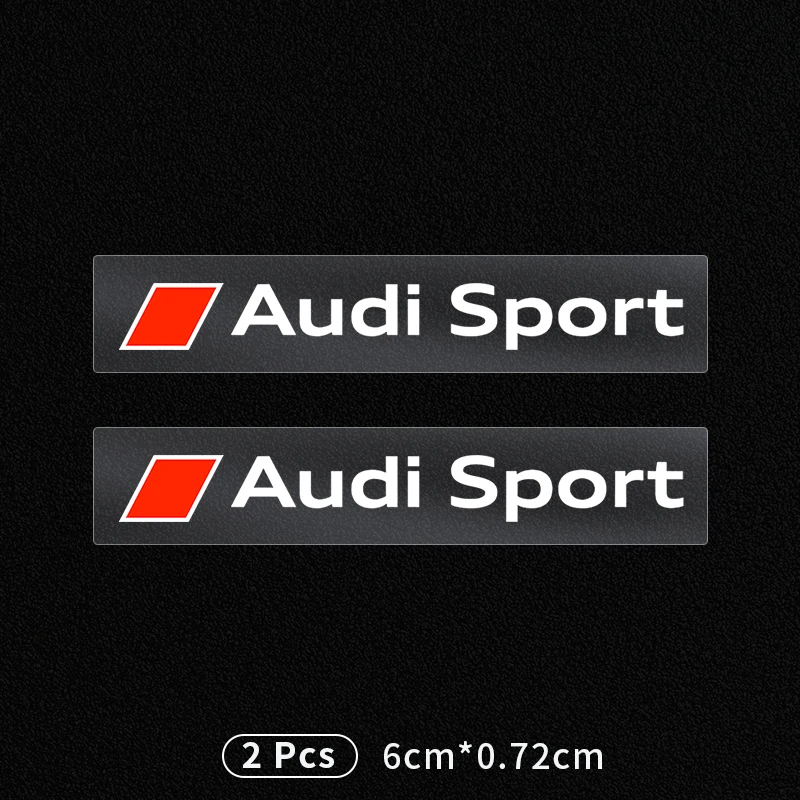 

Автомобильная эмблема, авто декоративные наклейки, наклейки на стеклоочистители для audi sport sline A1 A3 A4 A5 A6 A7 Q3 Q5 Q7 RS3 RS4 RS5 S3 S4 S5 S7