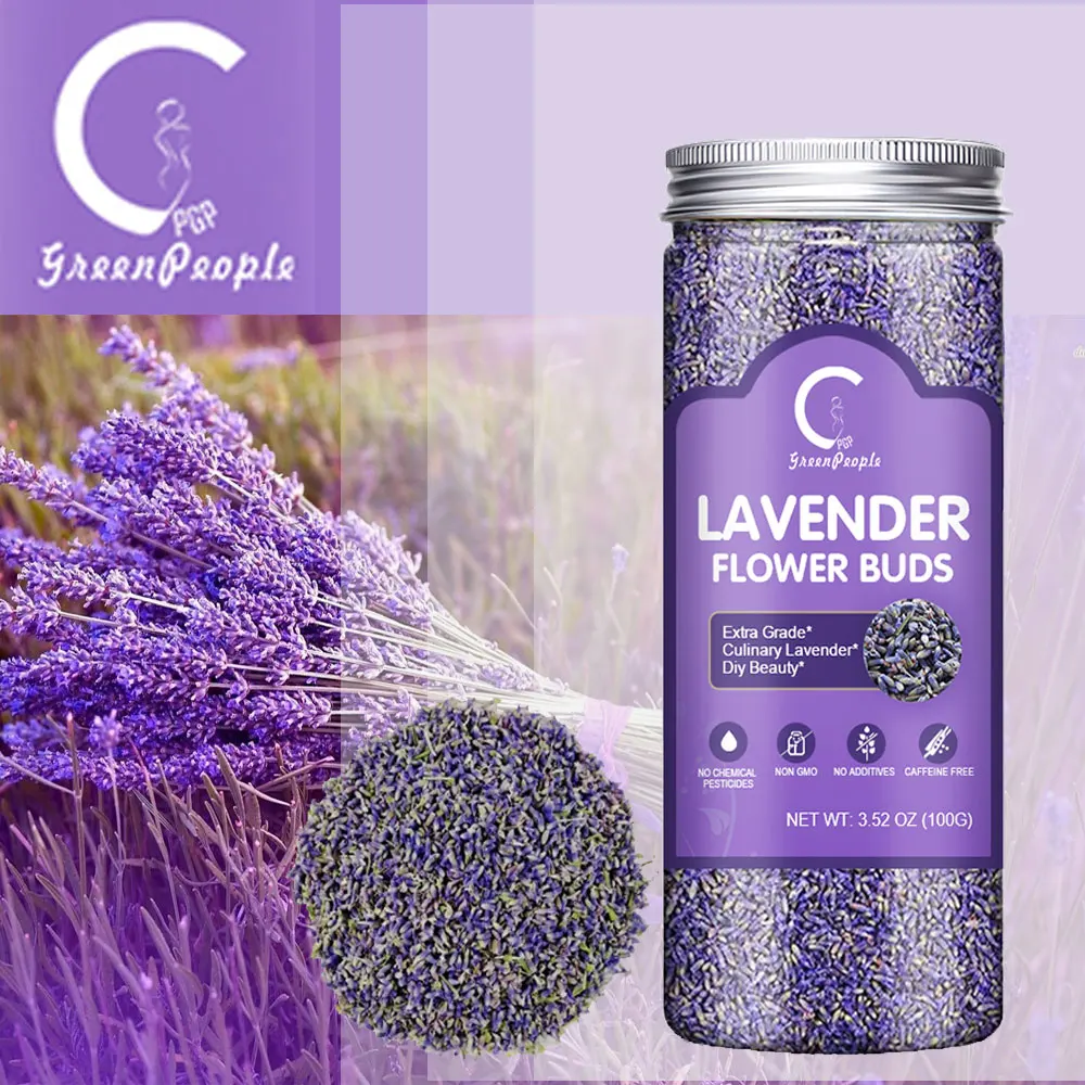 

GPGP GreenPeople Organic Nature Lavender-Tea Relax the Pressure&Help sleep Fragrant Sachet DIY raw materials