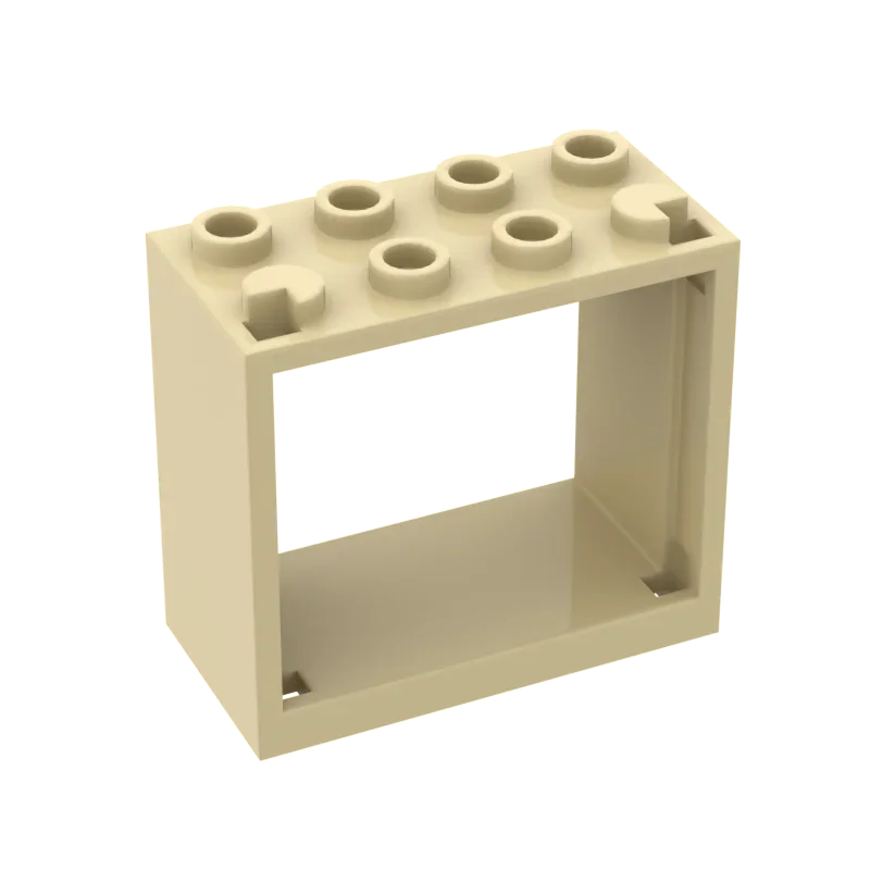 1 шт. высокотехнологичный конструктор WeBrick 60598 с окошком 2x4x3