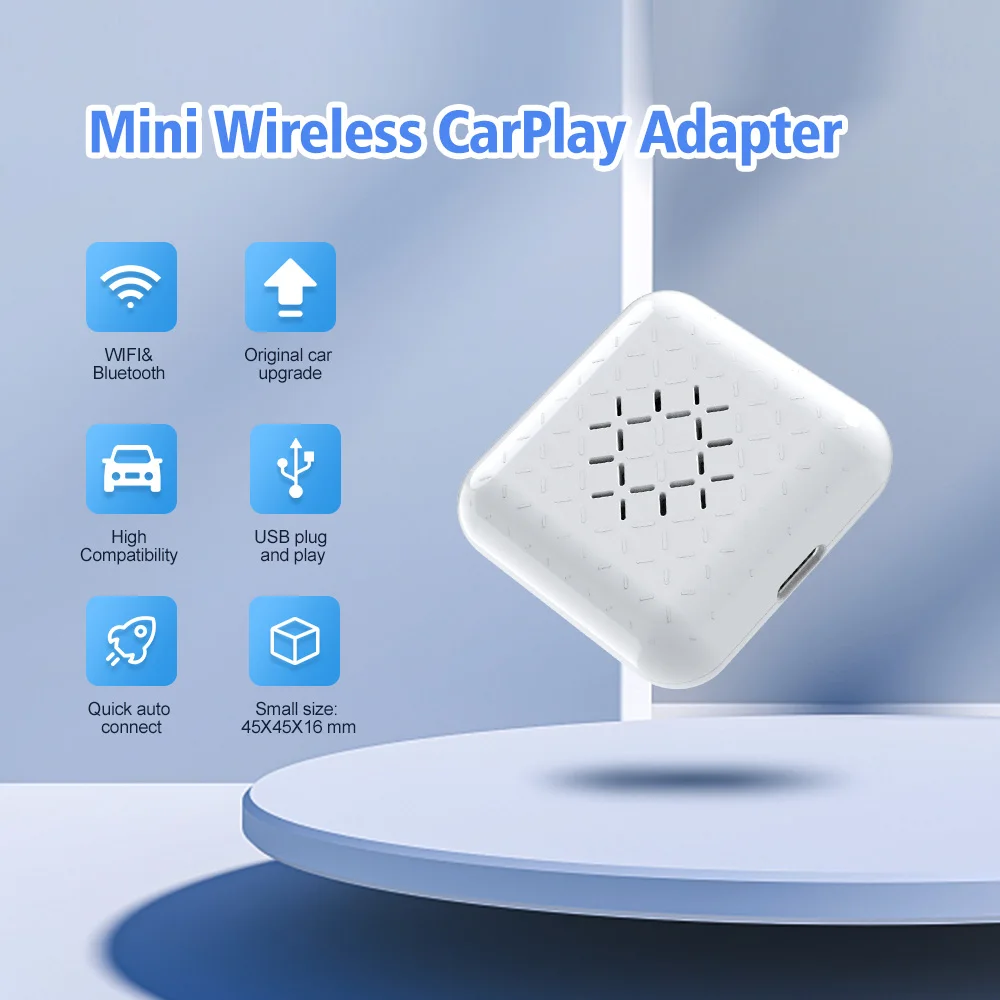 CarlinKit 3 0 Apple CarPlay беспроводной адаптер проводной для беспроводного активирующего