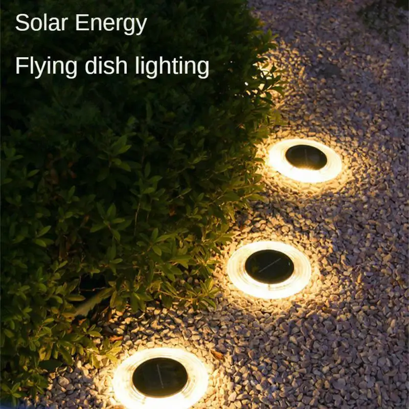 

28LED Solar Power Disk Light Outdoor Garden Solar Underground Light Deck Light Spotlight Buried Solar Led Lamp Garden Decor