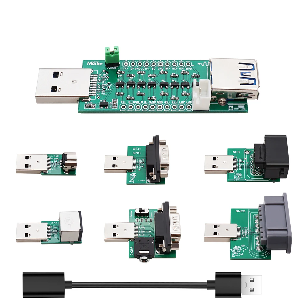 

Адаптеры для контроллера SNAC для mr USB 3,0, ручной конвертер, аксессуары SNAC адаптер рукоятки