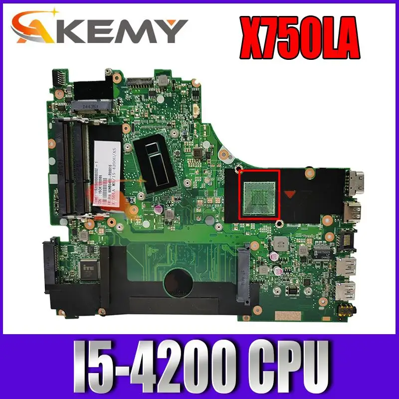 

Оригинальная материнская плата X750LA для ноутбука X750LB