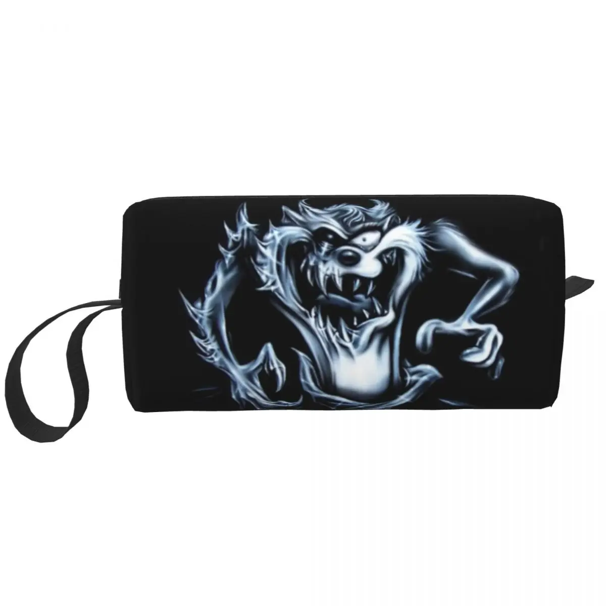 

Tasmanian Devil Travel Toiletry Bag for Women Taz Cartoon Comic Cosmetic Makeup Organizer Beauty Storage Bags Dopp Kit Box Case