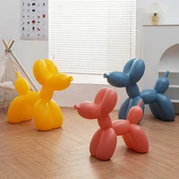 interior home decor balloon dog figurines nordic modern art resin animal figurine sculpture statue home living room decoration