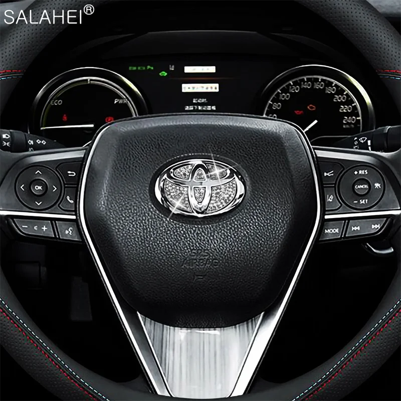 

Car Stickers Steering Wheel Diamond Decoration For Toyota Rush Eco Terios Wild Perodua Nautica 2004~2009 J200 F700 Bezza Alza