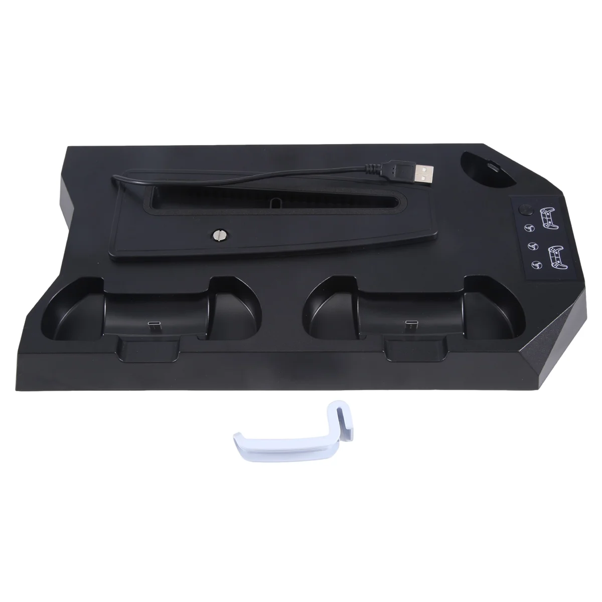 Подставка охлаждающая для PS5 Slim/PS5 ультратонкая многофункциональная док-станция