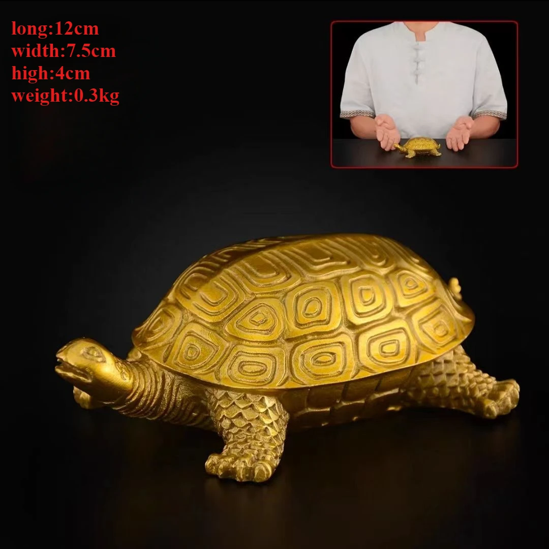 Медная статуэтка черепаха фэн шуй