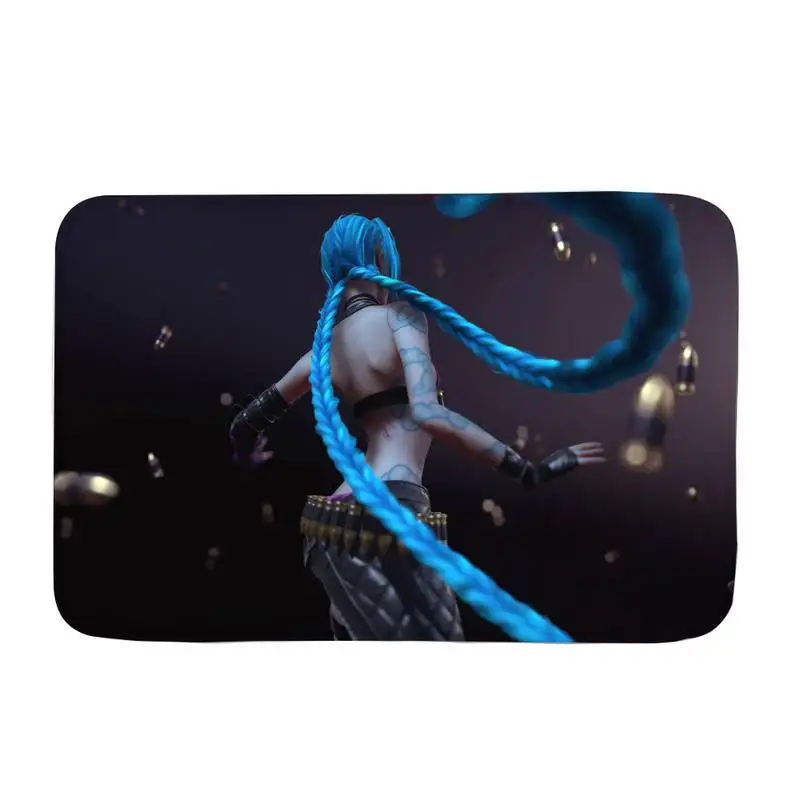 

BANDAI League Of Legendss Doormat Rug Carpet Mat Footpad Bath Mat Anti-slip Toilet Balcony Parlor Absorbent Dust Remova Room