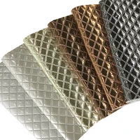 founded dot pressive metal synthetic leather fabric for sewing clothesbagjewelry boxshoes diy material pu leatherette30135cm