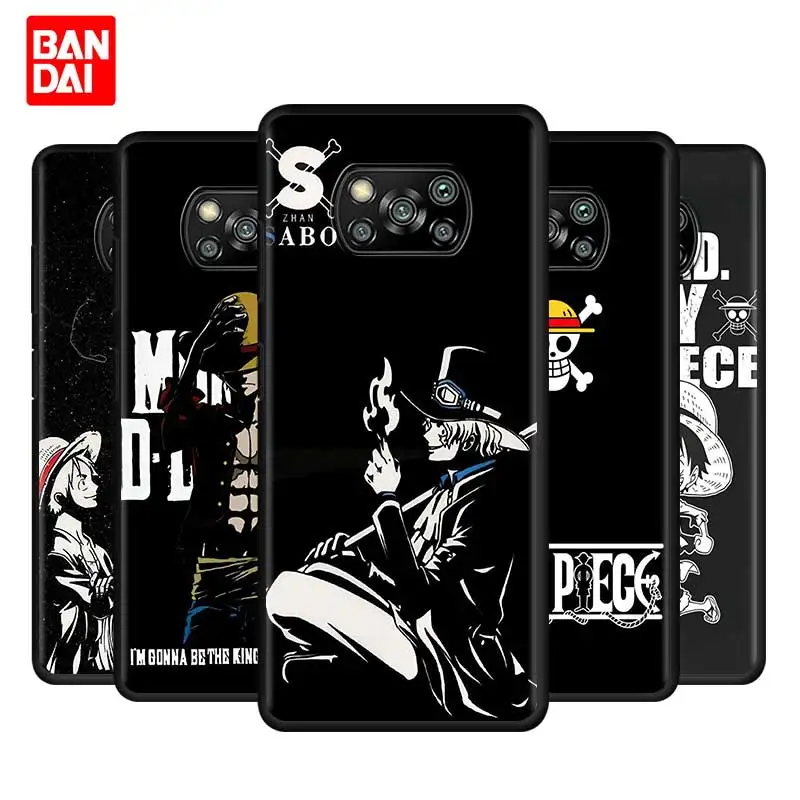 

Anime One Piece Zoro Luffy Phone Case for Xiaomi Mi Poco X3 NFC M3 F3 Note 11 10s 10t 9t K40 Pro Plus Ultra Capinha Coque Cover