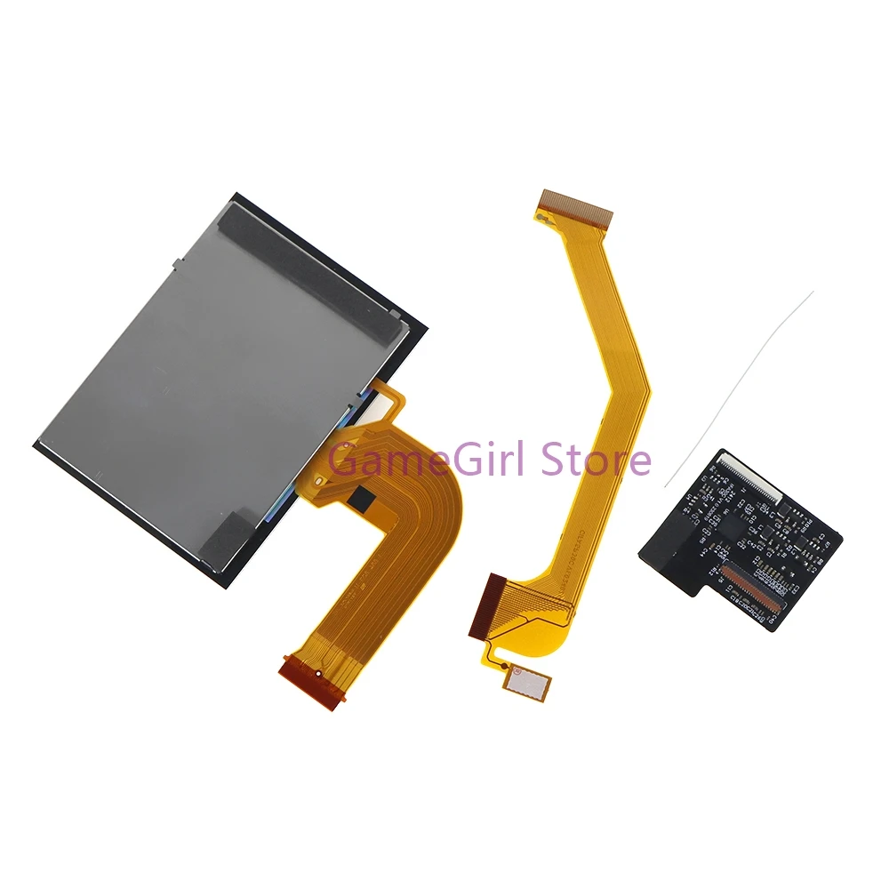 Фото 1 комплект для Nintendo GameBoy Advance SP GBA SP V3.0 AGS 101 IPS LCD с подсветкой, более яркий экран, ремонт и замена. №4