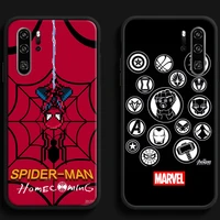 marvel iron man spiderman phone cases for huawei honor y6 y7 2019 y9 2018 y9 prime 2019 y9 2019 y9a carcasa coque funda