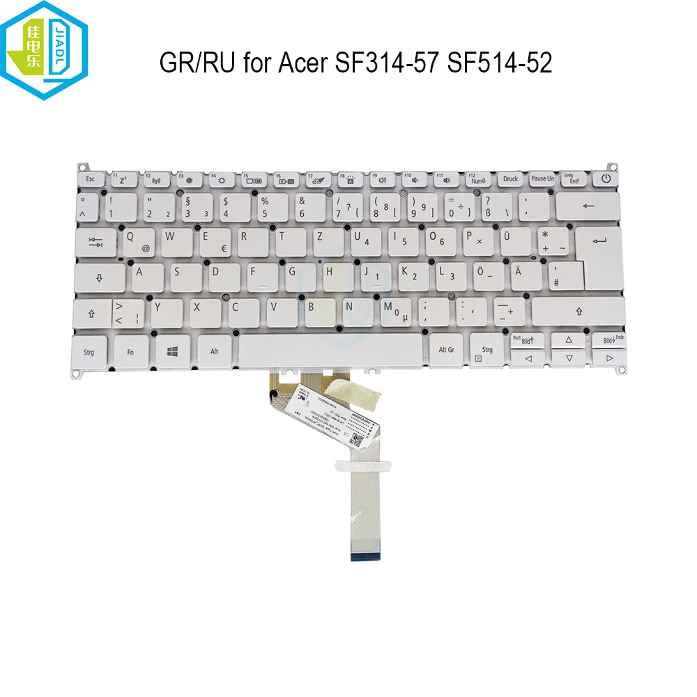

German Russian Backlight keyboard For Acer Swift SF514-52 SF314-57G SF314-42 SF314-57 RU laptop backlit keyboards SV3P-A72WWL