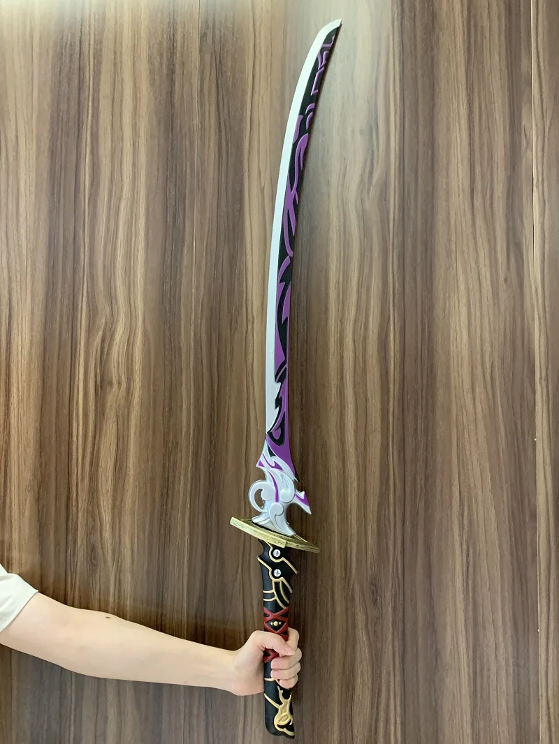 105 см Raiden Shogun Katana Sword Game Genshin ударопрочный меч Beelzebul Musou безопасный искусственный
