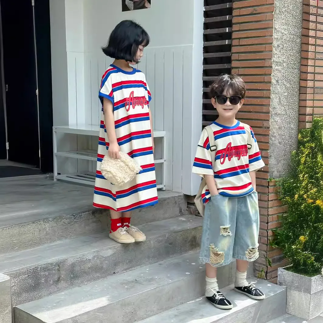 Детские шорты с эластичным поясом для мальчиков Летние удобные и повседневные