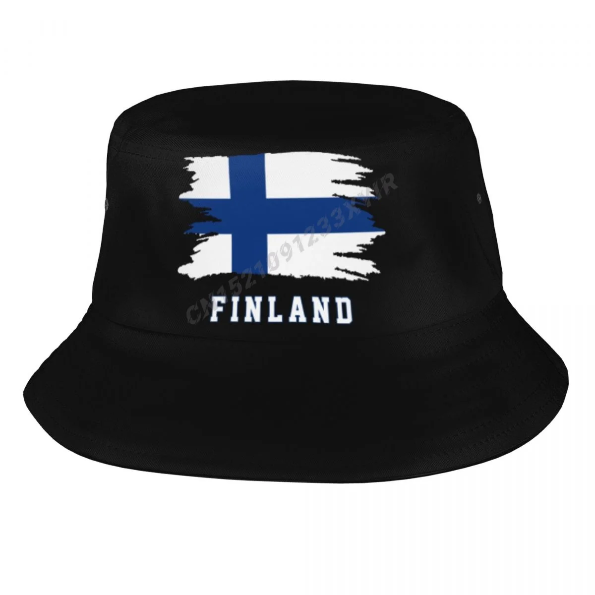 

Bucket Hats Finland Flag Cool Finns Fans Sun Shade Cool Outdoor Summer Fisherman Caps Fishing Hat