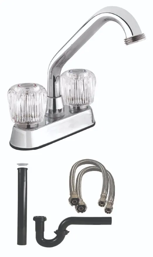 

Laundry Faucet Kit with Garden Hose Connection, Chrome