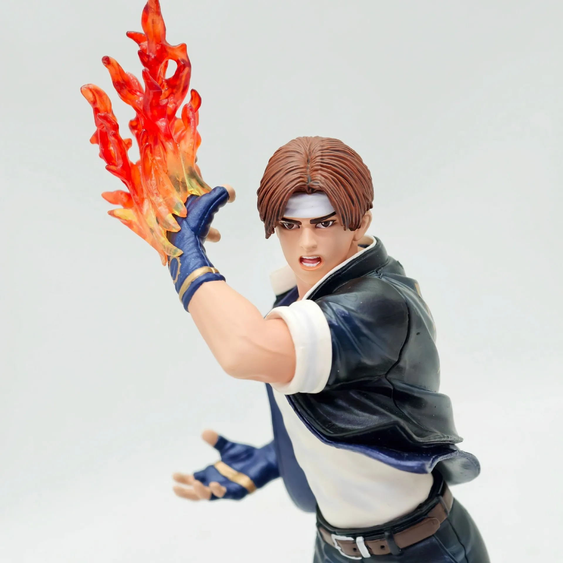 Фото Фигурки 18/20 см The King of Fighters '98 SNK GK: Статуэтки Кё Кусанаги и Иори Ягами, аркадные аниме-модели из ПВХ, игрушки, подарки, игровые товары №5