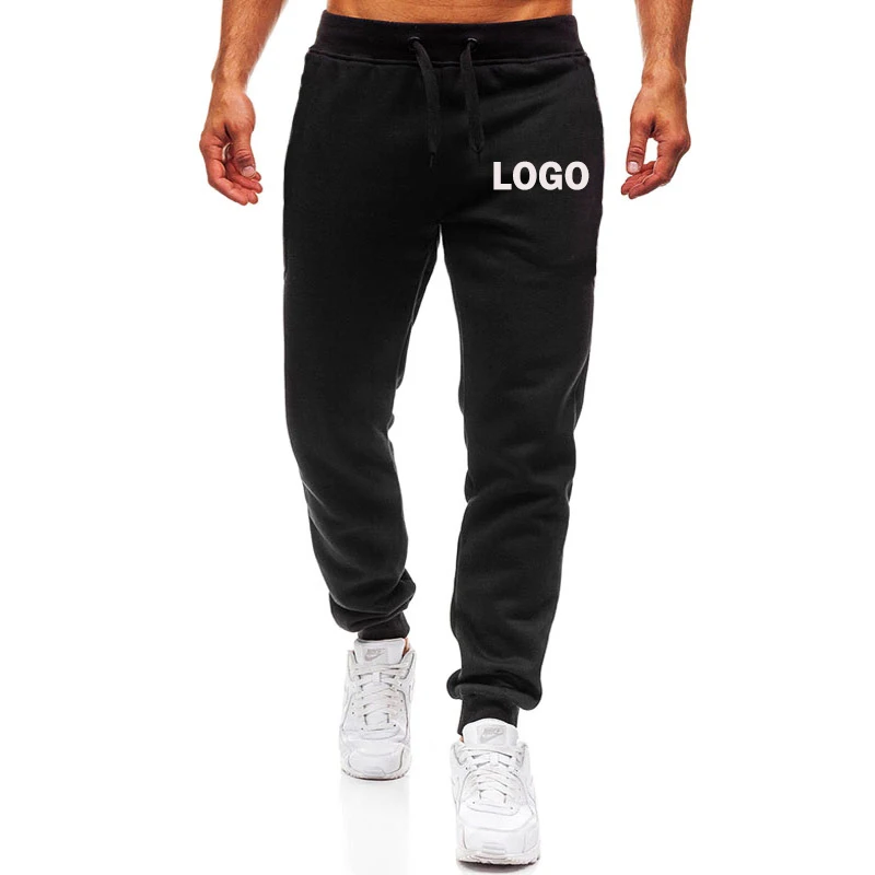 Custom Logo Men Tracksuits Set Casual Sportswear Spring Autumn Long Sleeve Hoodie Zipper Jogging Trouser Patchwork Fitness Suit