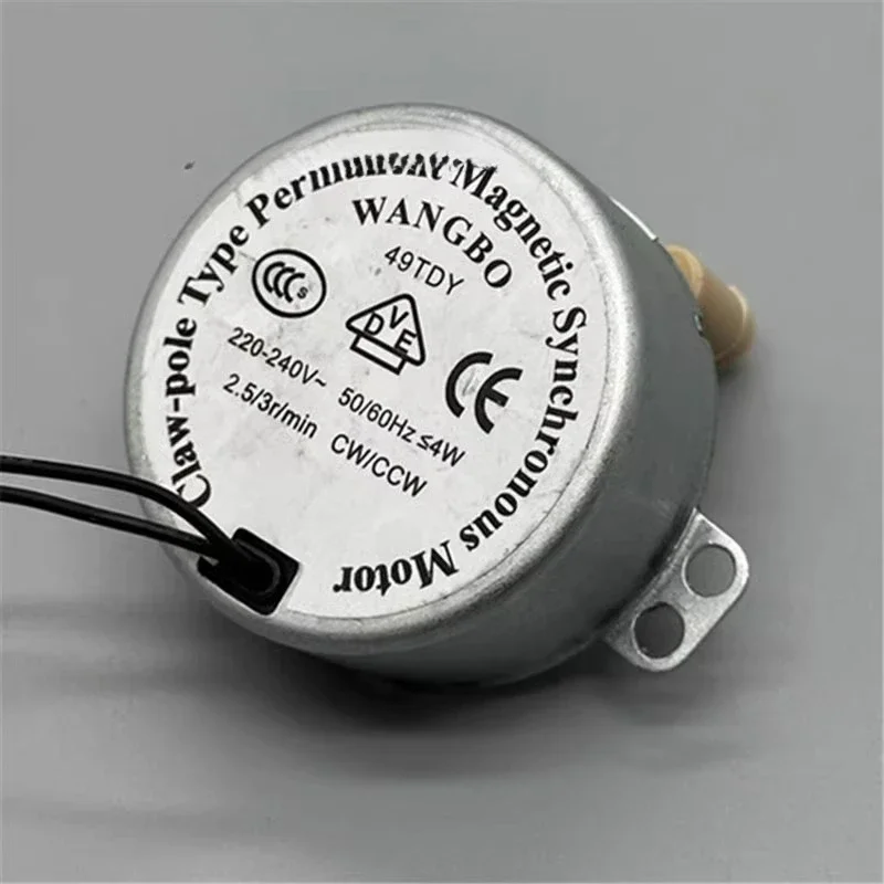 

Электрический вентилятор 50TYZ или 49TDY, настенный вентилятор, синхронный двигатель, 2,5/3 об/мин, 220 В-240 В, 50/60 Гц, осциллирующий двигатель с постоянным магнитом по часовой/против часовой стрелки