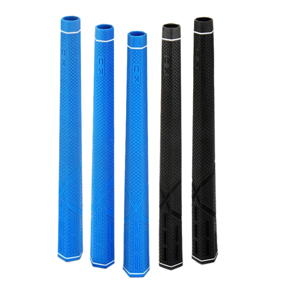 

1PC 255mm/10.40in Hexagonal Design Golf Club Putter Grip Hexagonal Lightweight Rubber Grip For iron and wooden golf clubs