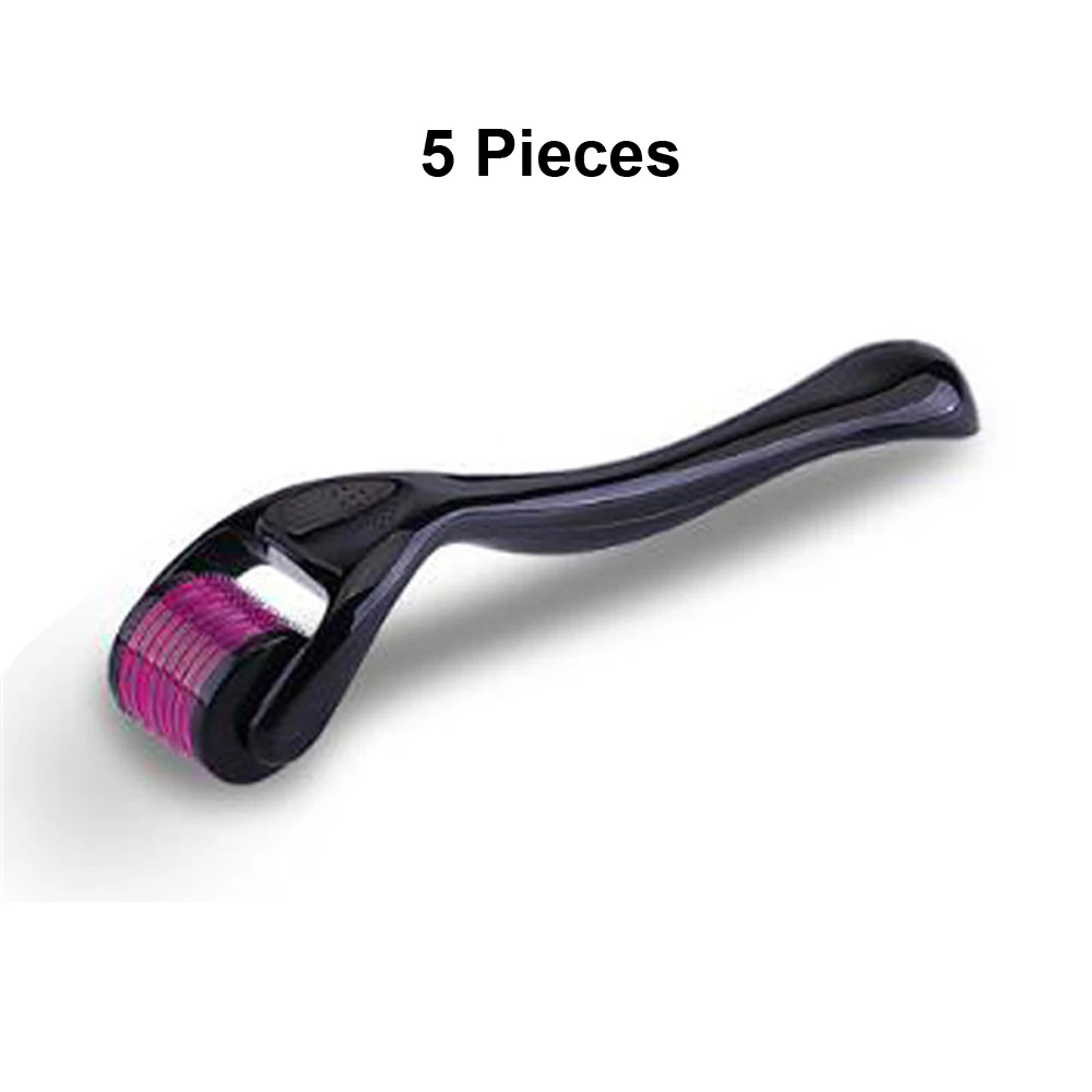 5 Pezzi Micro Ago 540 Derma Roller Dermaroller Titanio Ricrescita Dei Capelli Crescita Della Barba Trattamento Anti Perdita All'Ingrosso Pelle Occhio