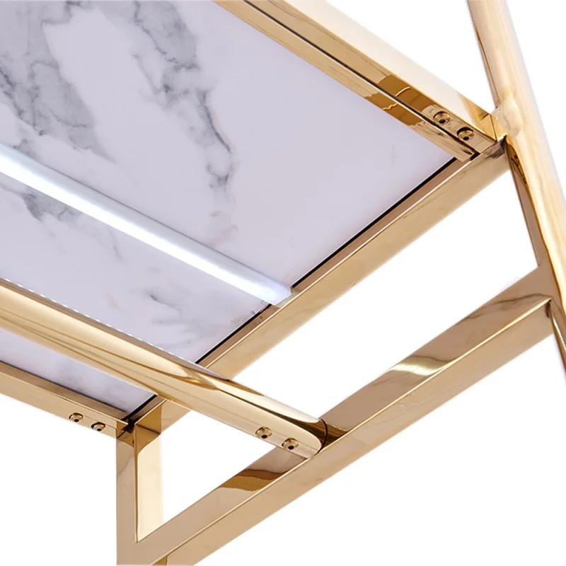 На заказ стойка для демонстрации одежды нового дизайна со светодиодной